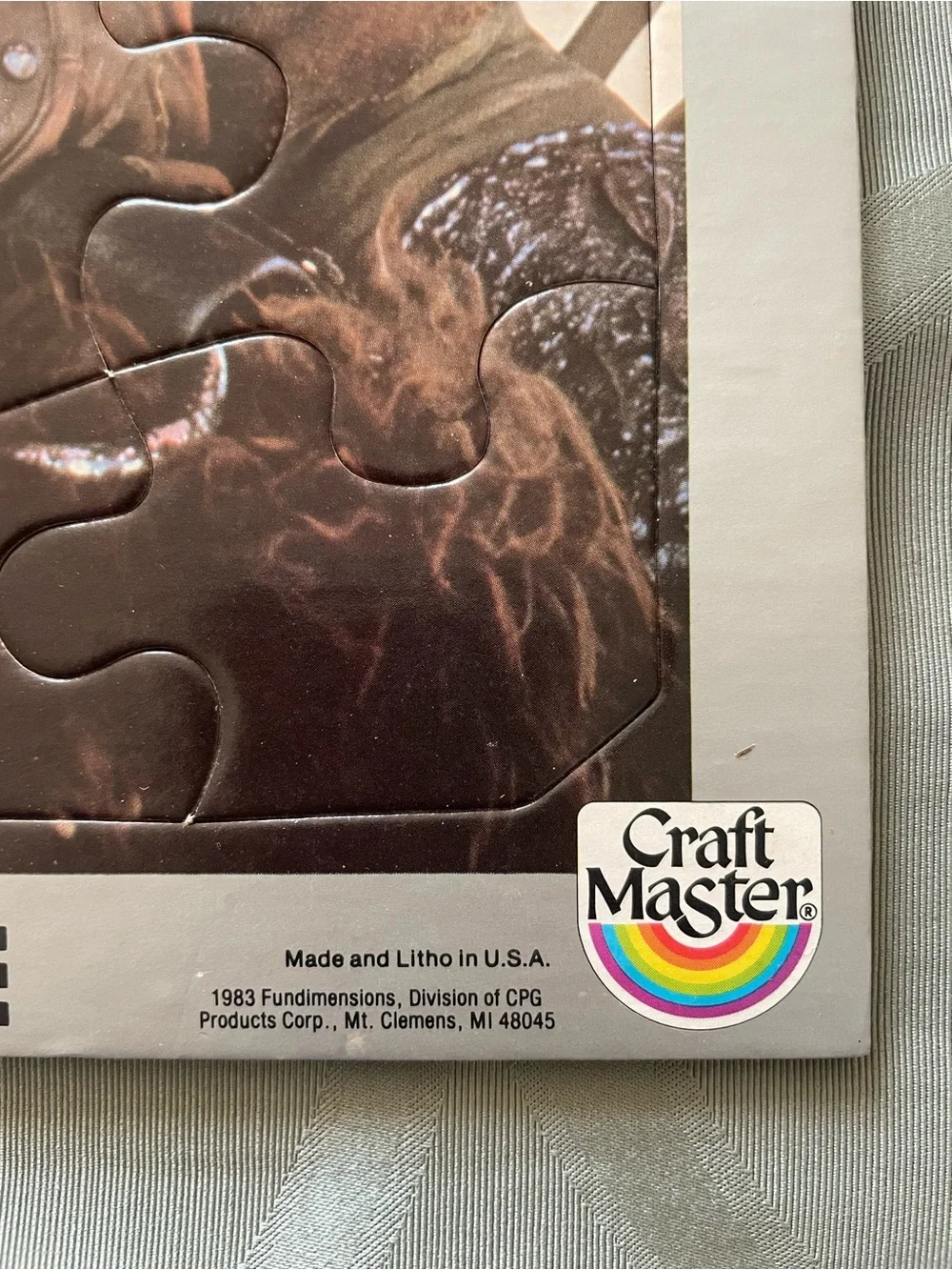 Star Wars Return Of The Jedi Craft Master Puzzles 1983 Lot Of 4 Vintage
